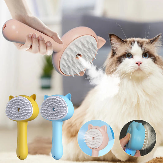 Brosse de nettoyage des cheveux avec brume, toilettage multifonctionnel pour chats
Brosse rechargeable autonettoyante, brosse lisse pour animaux de compagnie, chiens et chats, produits pour animaux de compagnie